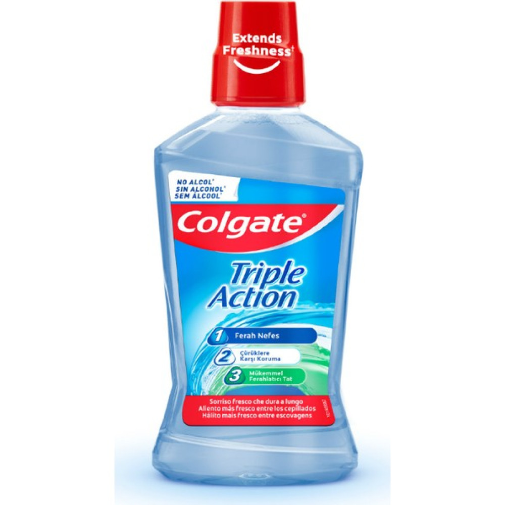 Colgate Ağız Bakım Suyu Üçlü Etki 500 ml Ağız Gargara ve Spreyi Fiyatı