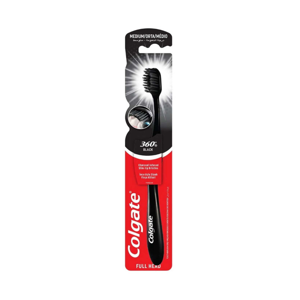 Colgate Diş Fırçası 360 Black Medium Diş Fırçaları Fiyatı