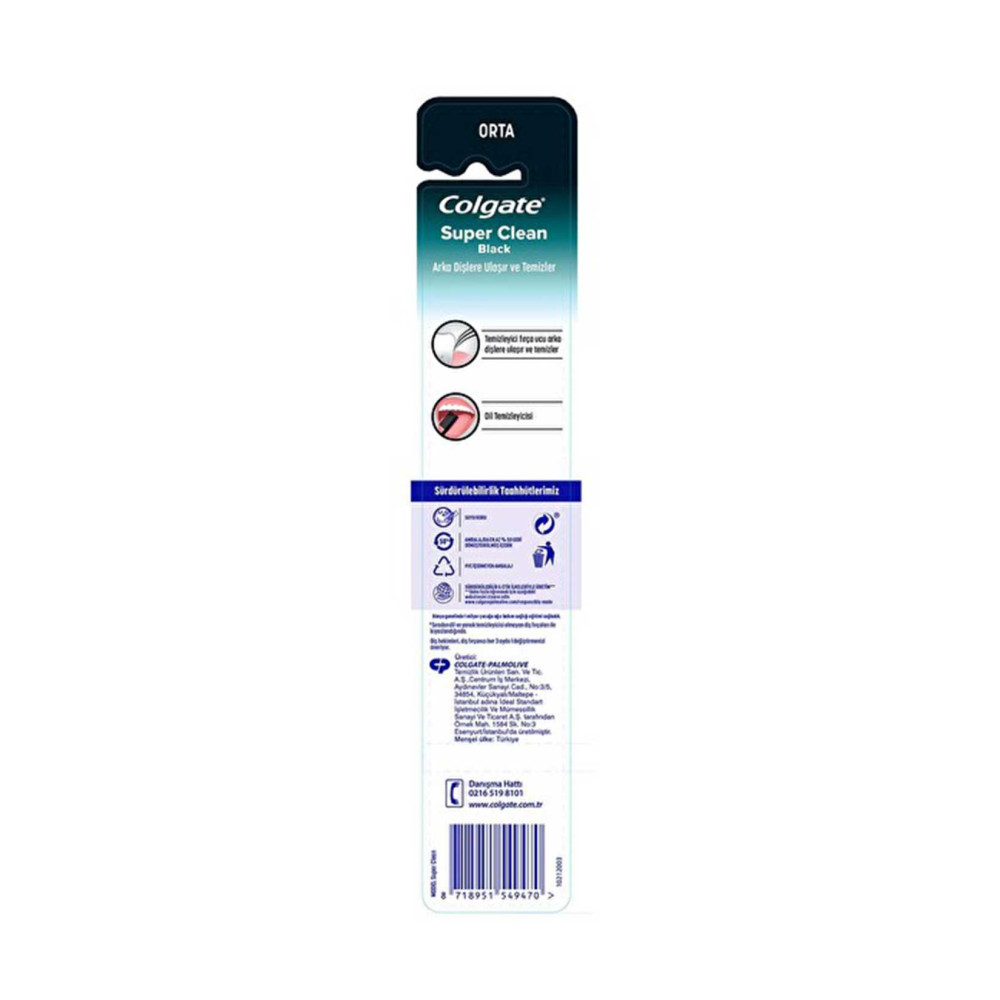 Colgate Diş Fırçası Süper Clean Orta