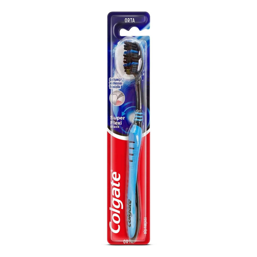 Colgate Diş Fırçası Süper Flexi Black Orta Diş Fırçaları Fiyatı