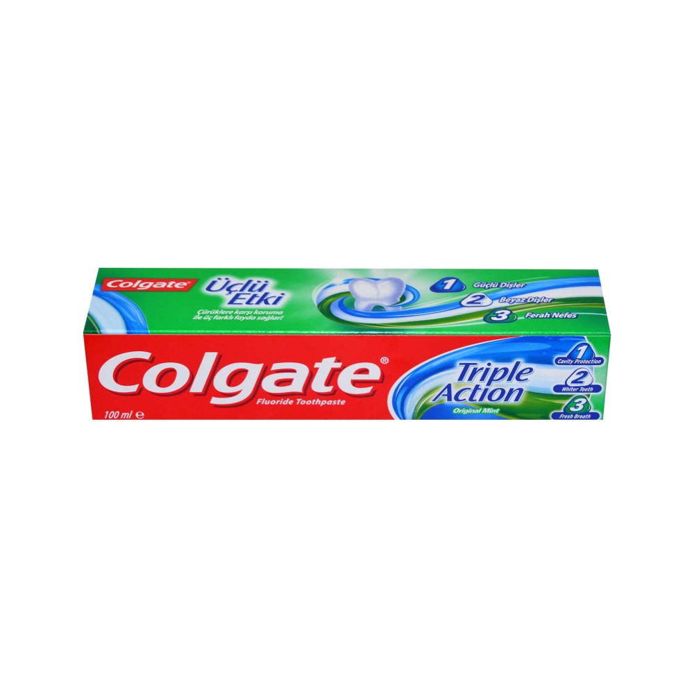 Colgate Diş Macunu 100 ml Üçlü Etki