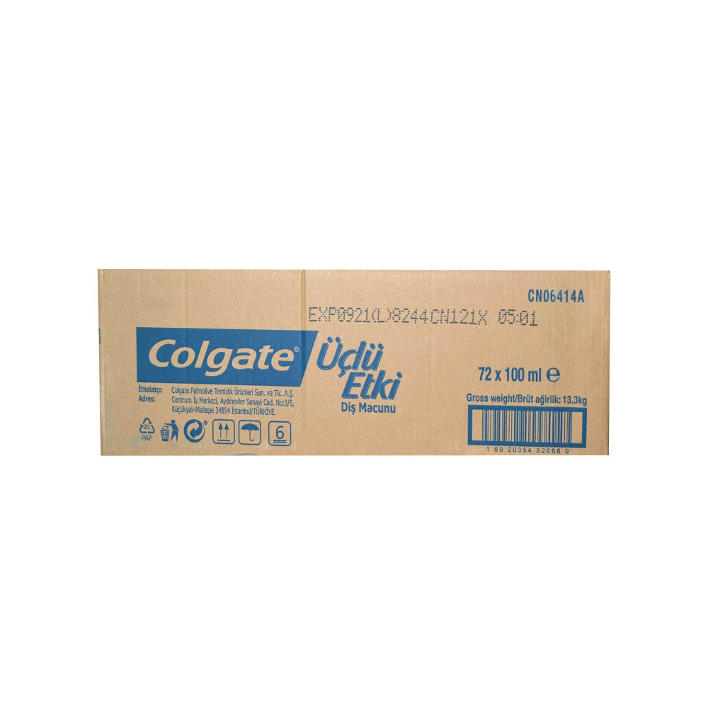 Colgate Diş Macunu 100 ml Üçlü Etki