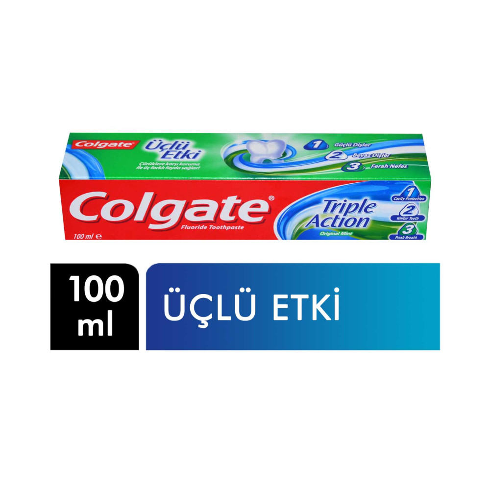 Colgate Diş Macunu 100 ml Üçlü Etki Diş Macunları Fiyatı