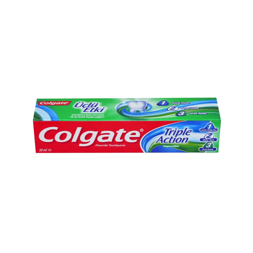 Colgate Diş Macunu 50 ml Üçlü Etki