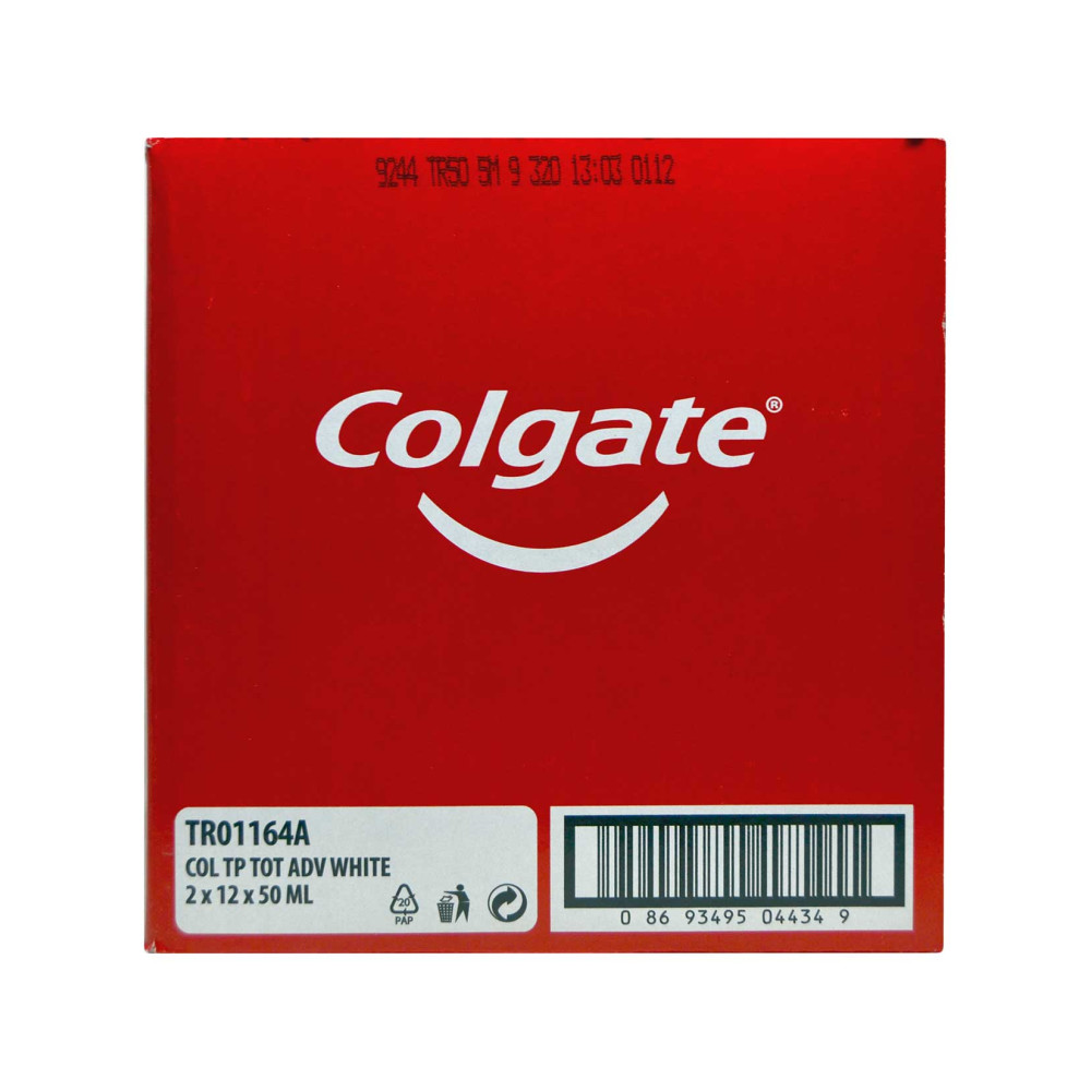 Colgate Diş Macunu 50 ml Total Gelişmiş Beyazlık