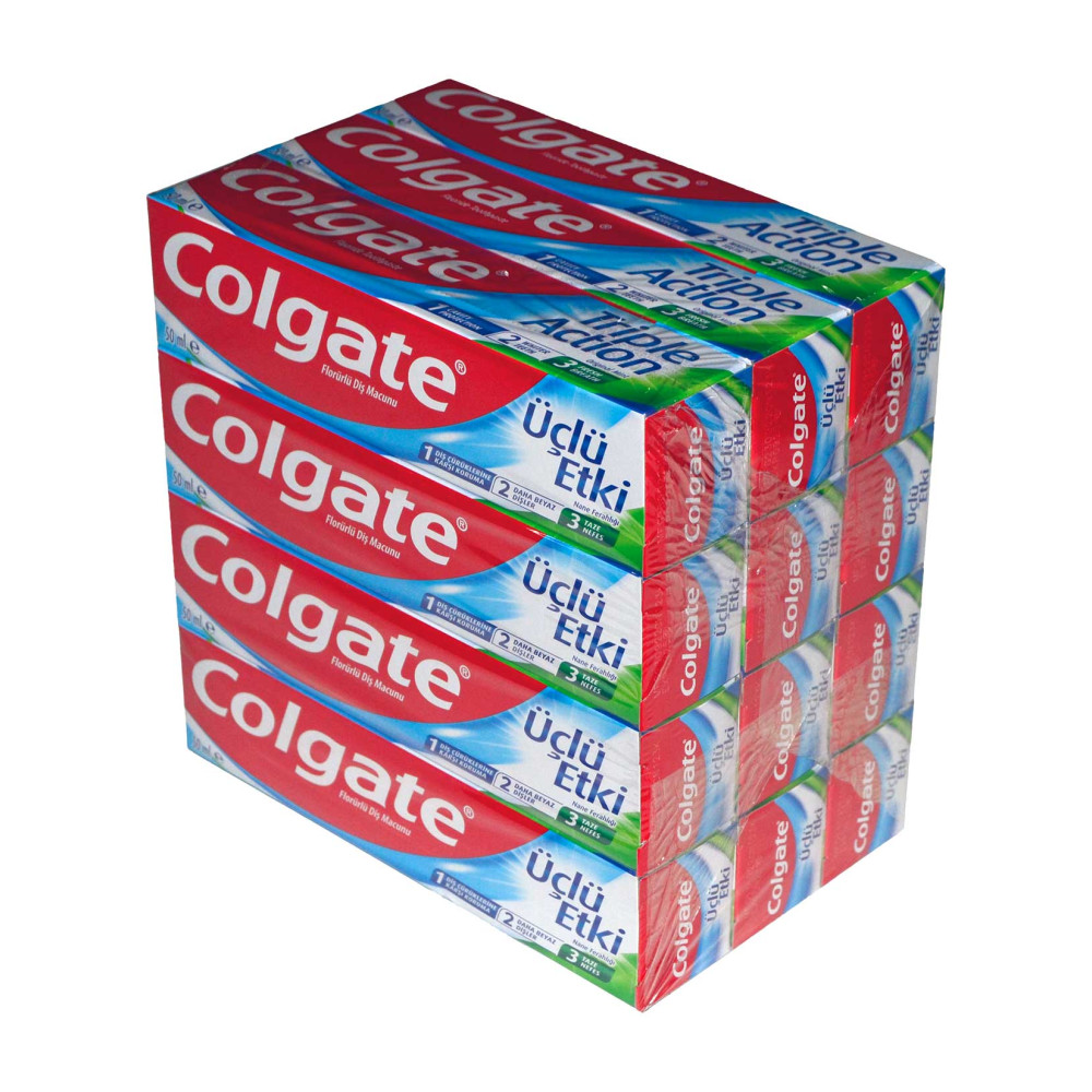 Colgate Diş Macunu 50 ml Üçlü Etki Yeni Paket