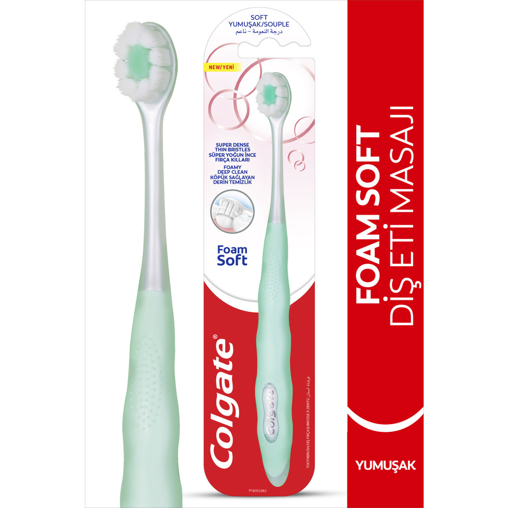 Colgate FoamSoft Diş Eti Masajı Yumuşak Diş Fırçası Diş Fırçaları Fiyatı