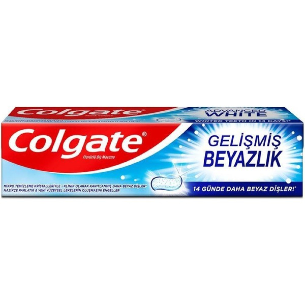 Colgate Gelişmiş Beyazlık Beyazlatıcı Diş Macunu 50 ml Diş Macunları Fiyatı