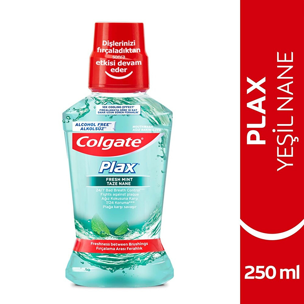 Colgate Plax Taze Nane Ağız Bakım Suyu 250 ml Ağız Gargara ve Spreyi Fiyatı