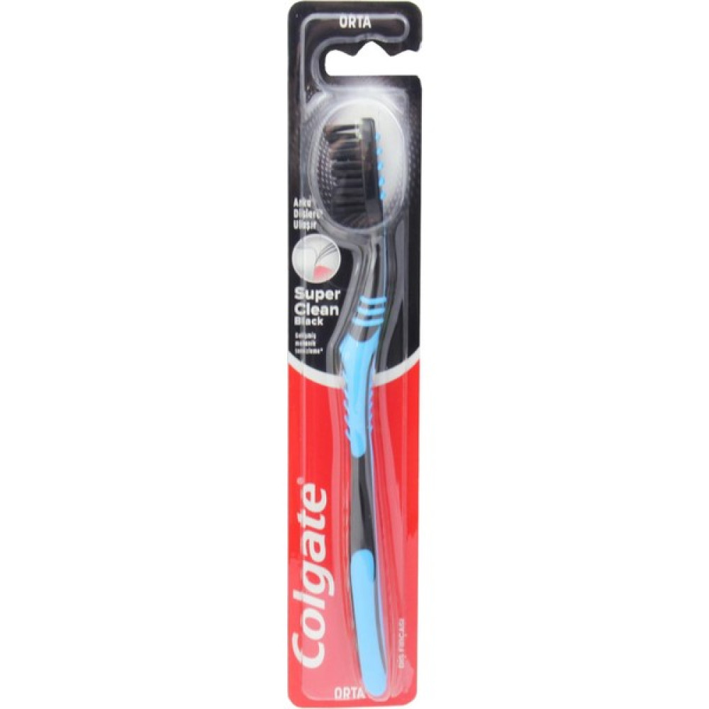 Colgate Süper Clean Black Orta Diş Fırçası Mavi Oto Boyaları Fiyatı