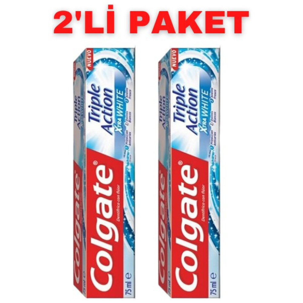 Colgate Triple Action Xtra White 75ML Oto Boyaları Fiyatı