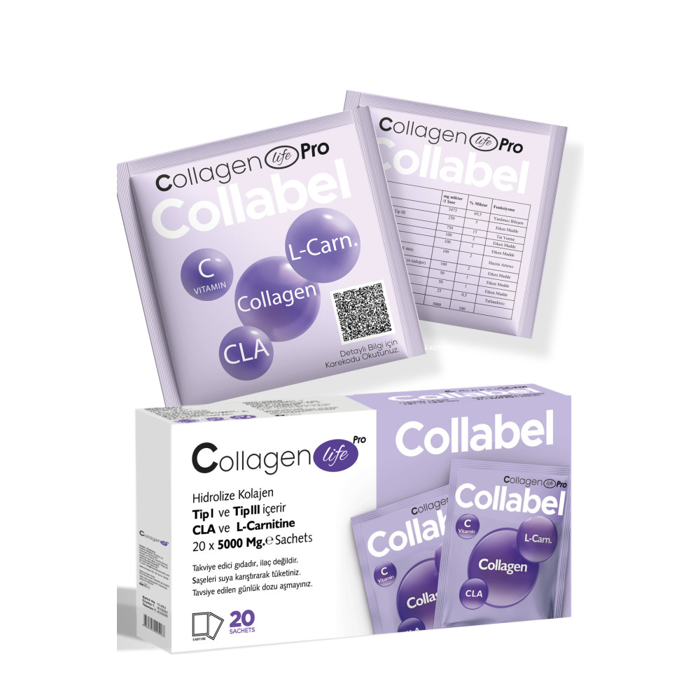 COLLAGEN LIFE COLLABEL 20 ŞASET Sağlık Fiyatı