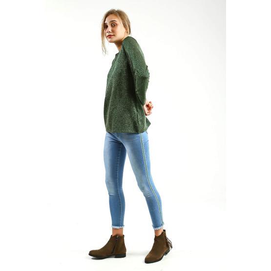 Collezione UCB021644A56 Açık Mavi Kadın Pantolon