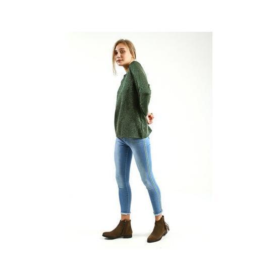 Collezione UCB021644A56 Açık Mavi Kadın Pantolon