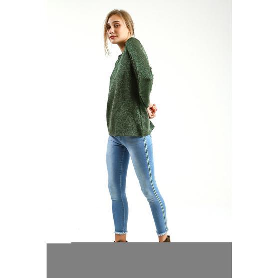 Collezione UCB021644A56 Açık Mavi Kadın Pantolon
