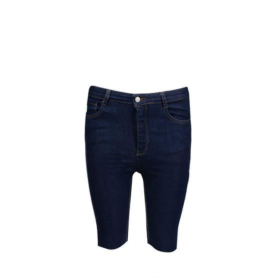 Collezione UCB050374A57 Koyu Mavi Kadın Bermuda Şort