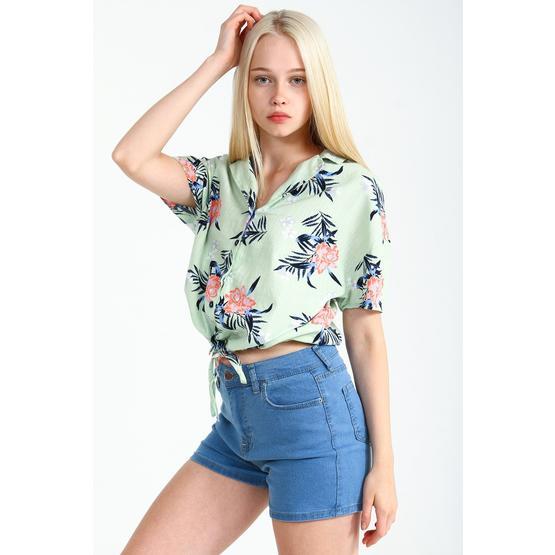 Collezione UCB050418A22 Mavi Kadın Şort