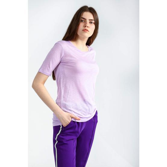 Collezione UCB142797A25 Lila Kadın T-shirt