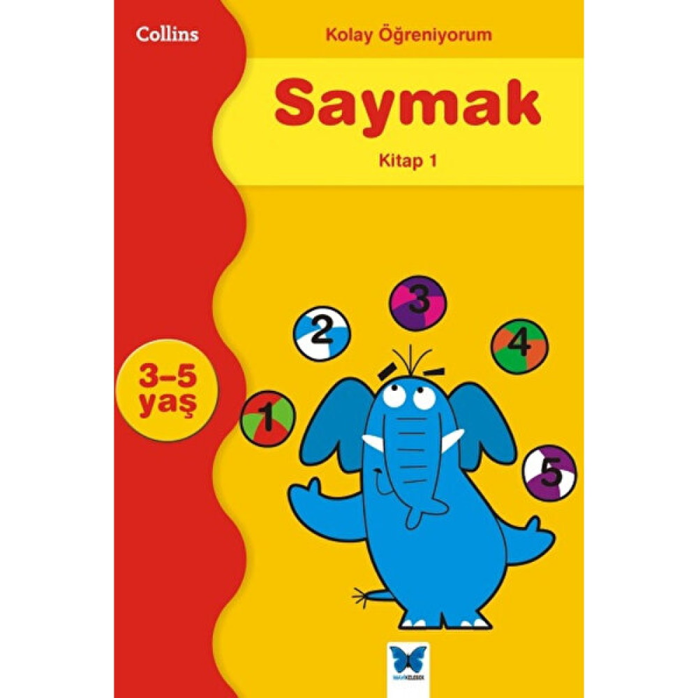 Collins Kolay Öğreniyorum Saymak - Kitap 1 (3-5 Yaş) - Carol Cornwell Okul Öncesi Eğitici & Öğretici Kitaplar Fiyatı