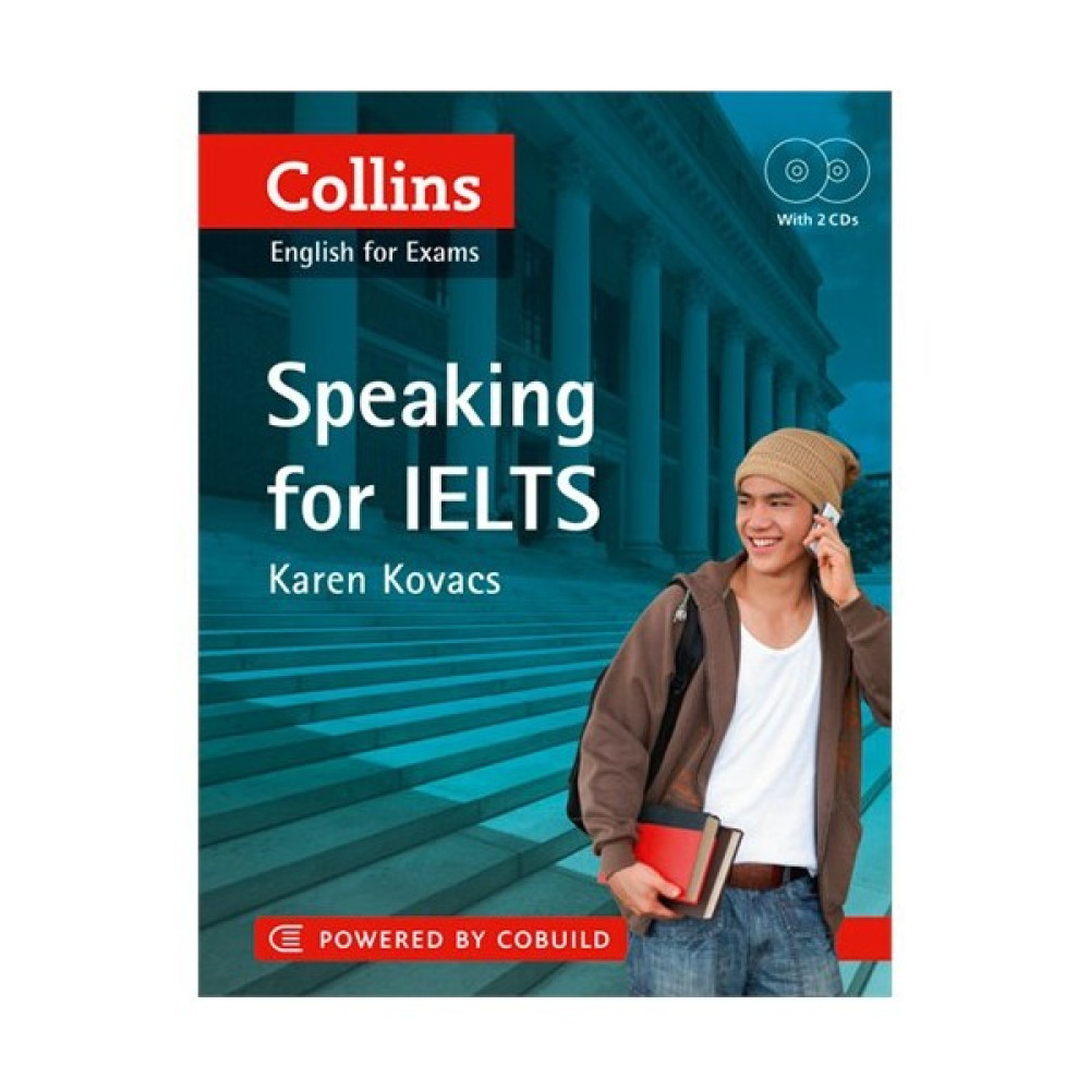 Collins Yayınları English for Exams- Speaking for IELTS +2 CDs - Karen Kovacs Yabancı Dil Öğretici Kitaplar ve Eğitim Setleri Fiyatı
