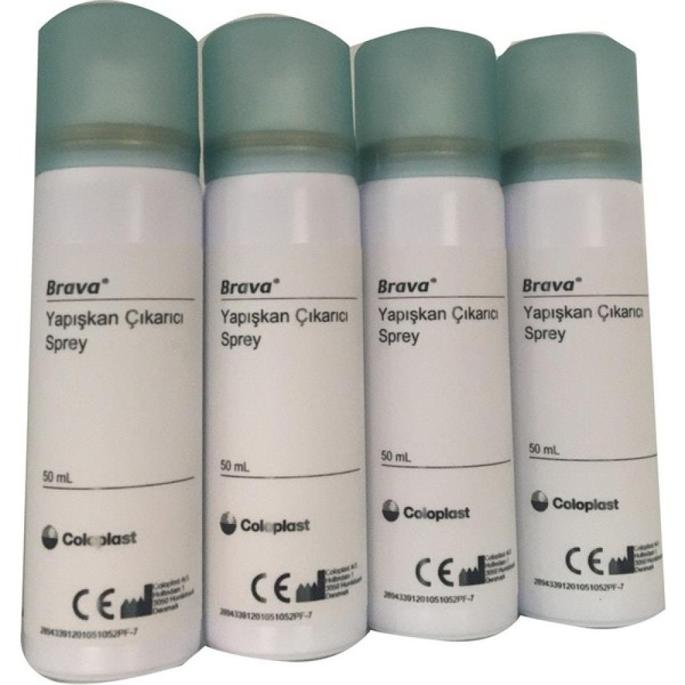 Coloplast Brava Yapışkan Çıkarıcı Sprey 50 ml x 4 Adet Nalburiye & Hırdavat Fiyatı