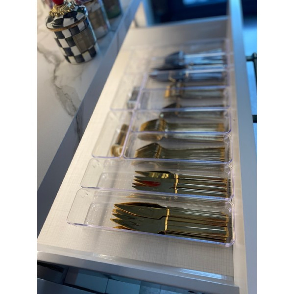 Color House 10'lu Set Kaşıklık Çekmece Içi Düzenleyici Modüler Makyaj Takı Banyo Hobi Buzdolabı Ilaç Organizer Pratik Mutfak Gereçleri Fiyatı