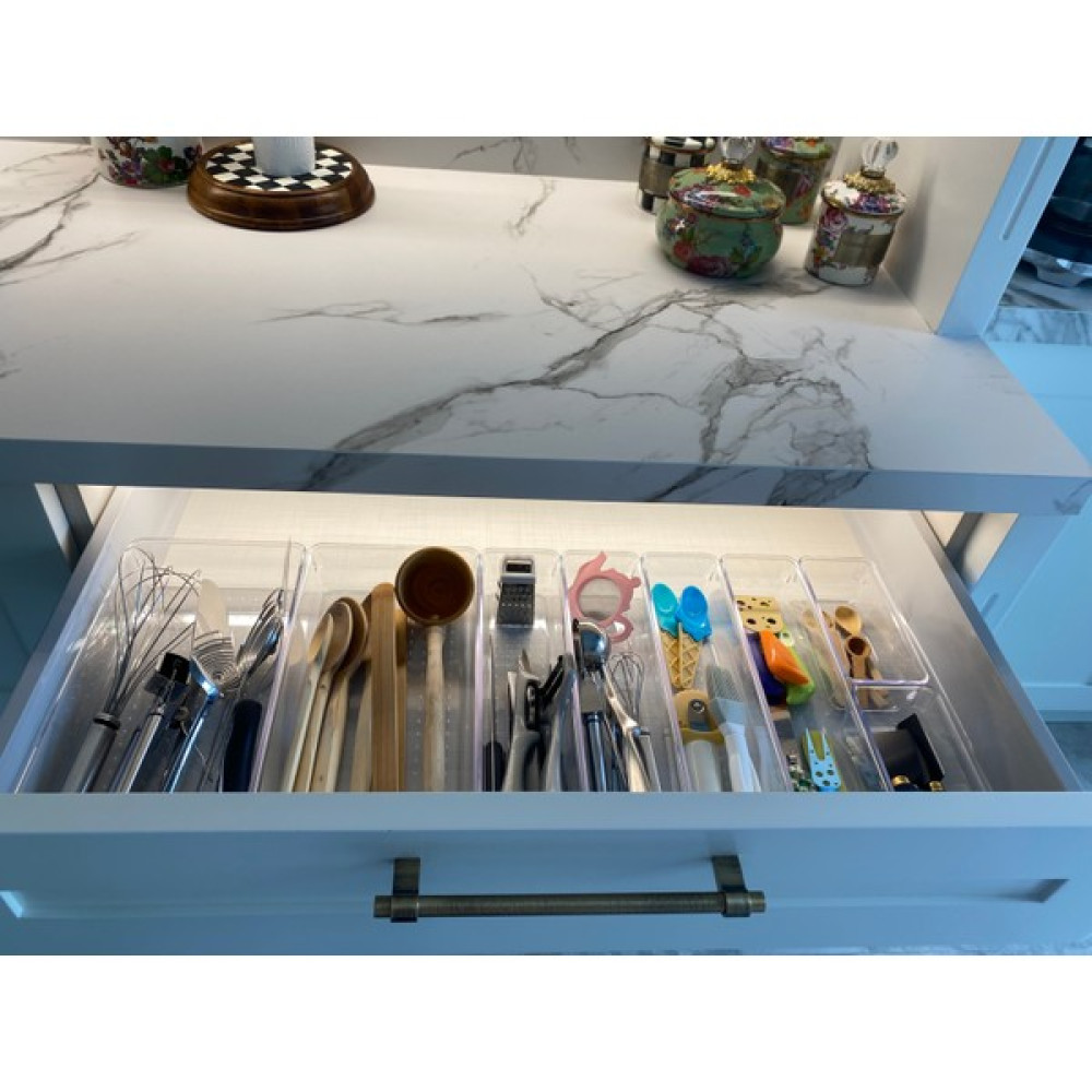 Color House 8'li Set Kaşıklık Mutfak Çekmece Içi Düzenleyici Modüler Makyaj Takı Banyo Hobi Buzdolabı Ilaç Organizer Pratik Mutfak Gereçleri Fiyatı