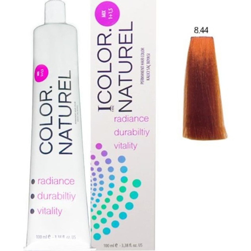 Color Naturel Saç Boyası 8.44 Açık Yoğun Bakır 100 ml Saç Boyası Fiyatı