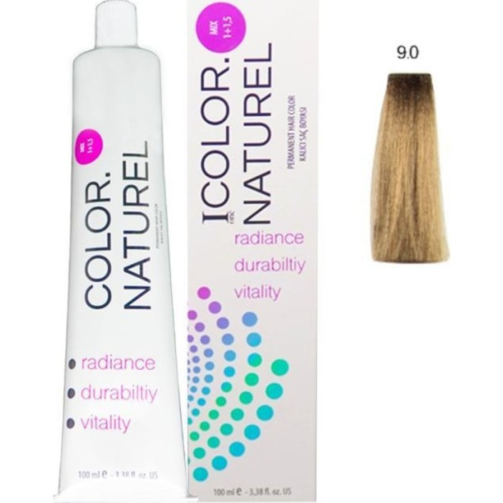 Color Naturel Saç Boyası 9.0 Sarı 100 ml Saç Boyası Fiyatı