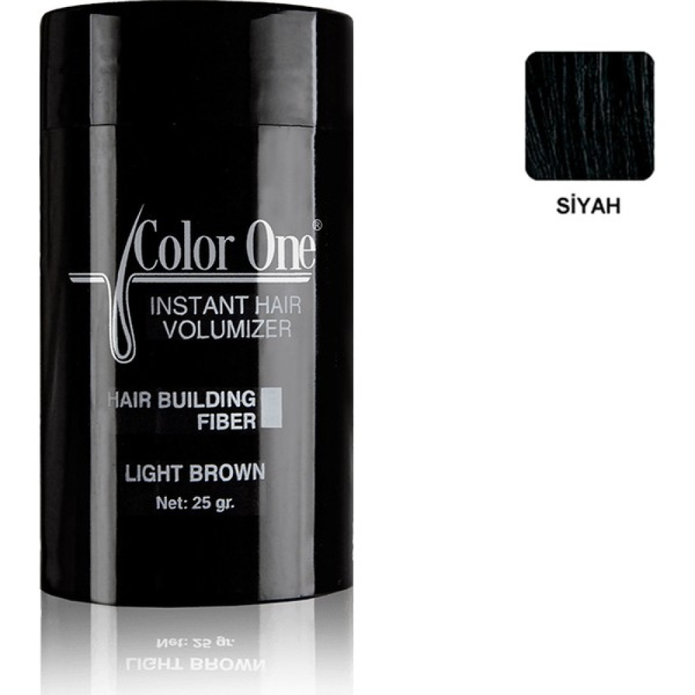 Color One 25 gr Saç Tozu Topik Yeni Üretim 4 Renk - SİYAH Saç Boyası Fiyatı