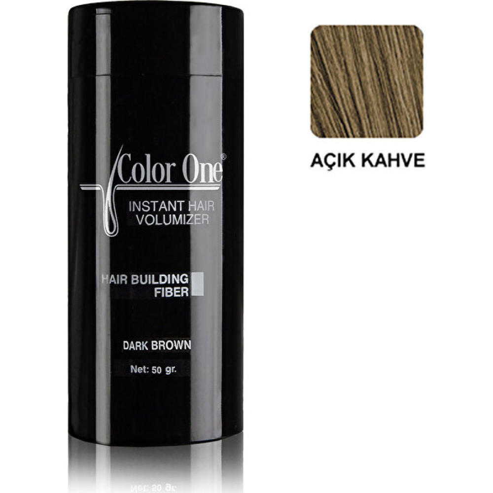 Color One 50 gr Topik Saç Tozu Ekonomik Boy - AÇIK KAHVE Saç Boyası Fiyatı