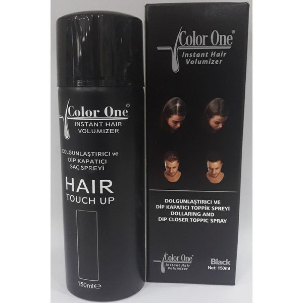 Color One Dolgunlaştırıcı Ve Dip Kapatıcı Saç Spreyi Siyah 150 Ml - 1 Saç Boyası Fiyatı