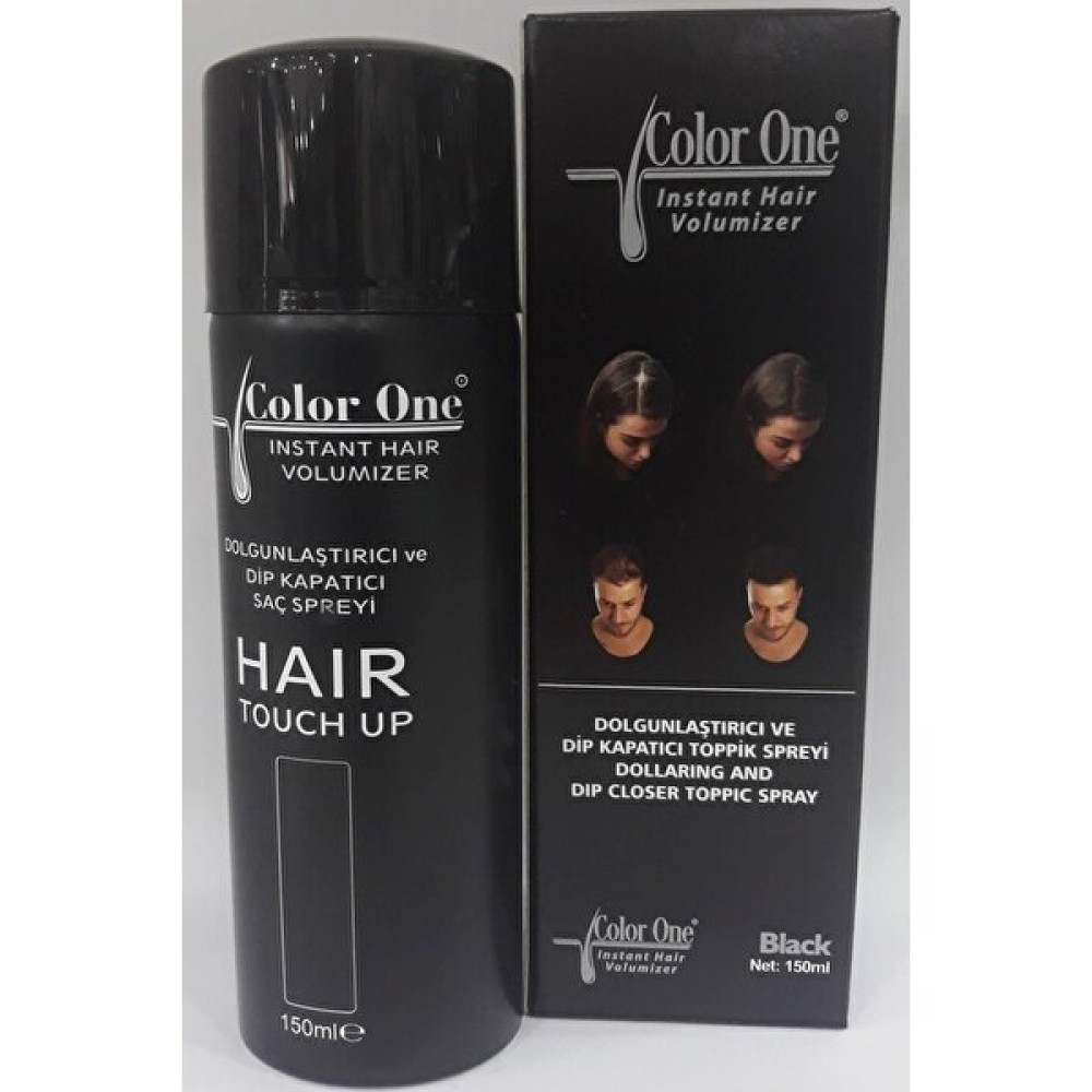 Color One Dolgunlaştırıcı ve Dip Kapatıcı Topik Saç Spreyi Siyah 150 ml Saç Boyası Fiyatı