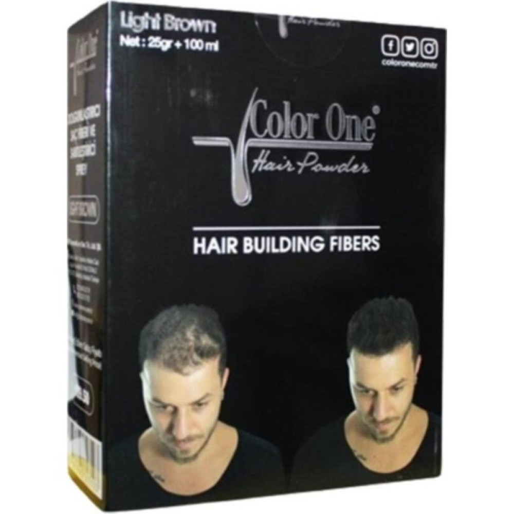 Color One Hair Powder Dolgunlaştırıcı Saç Fiberi Ve Sabitleştirici Spreyi Siyah 25gr+100ml Saç Boyası Fiyatı