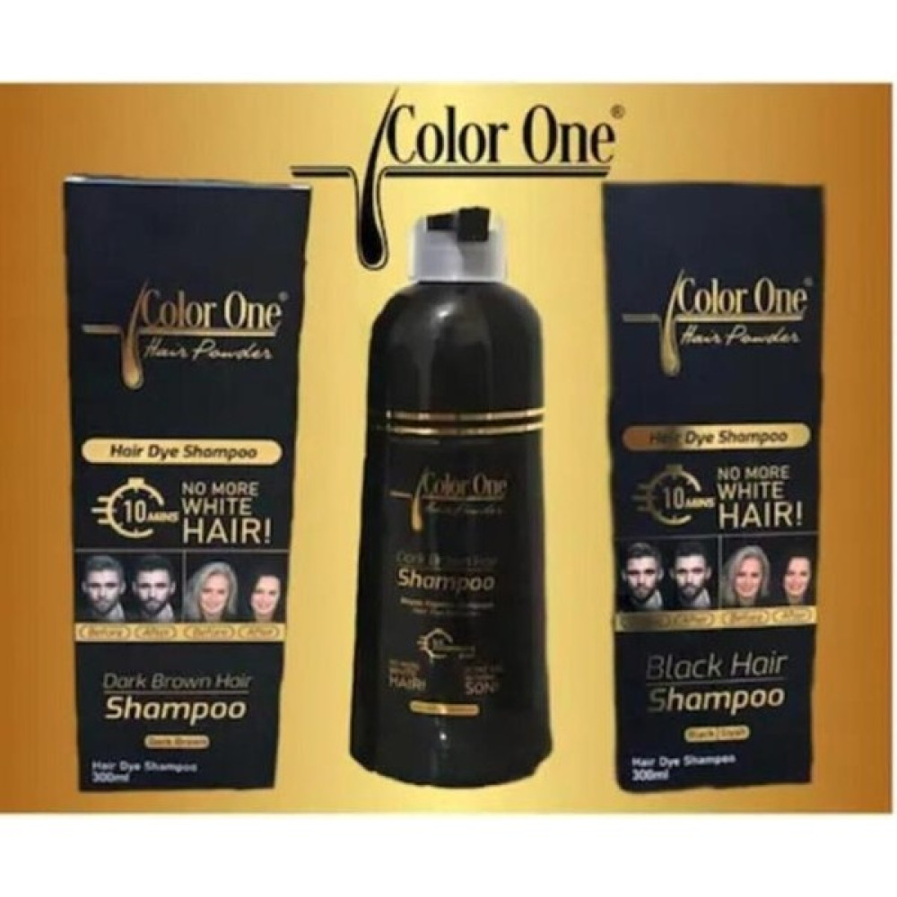 Color One Hair Saç Siyahlaştırıcı Şampuan Boya 300 Ml Siyah Saç Boyası Fiyatı