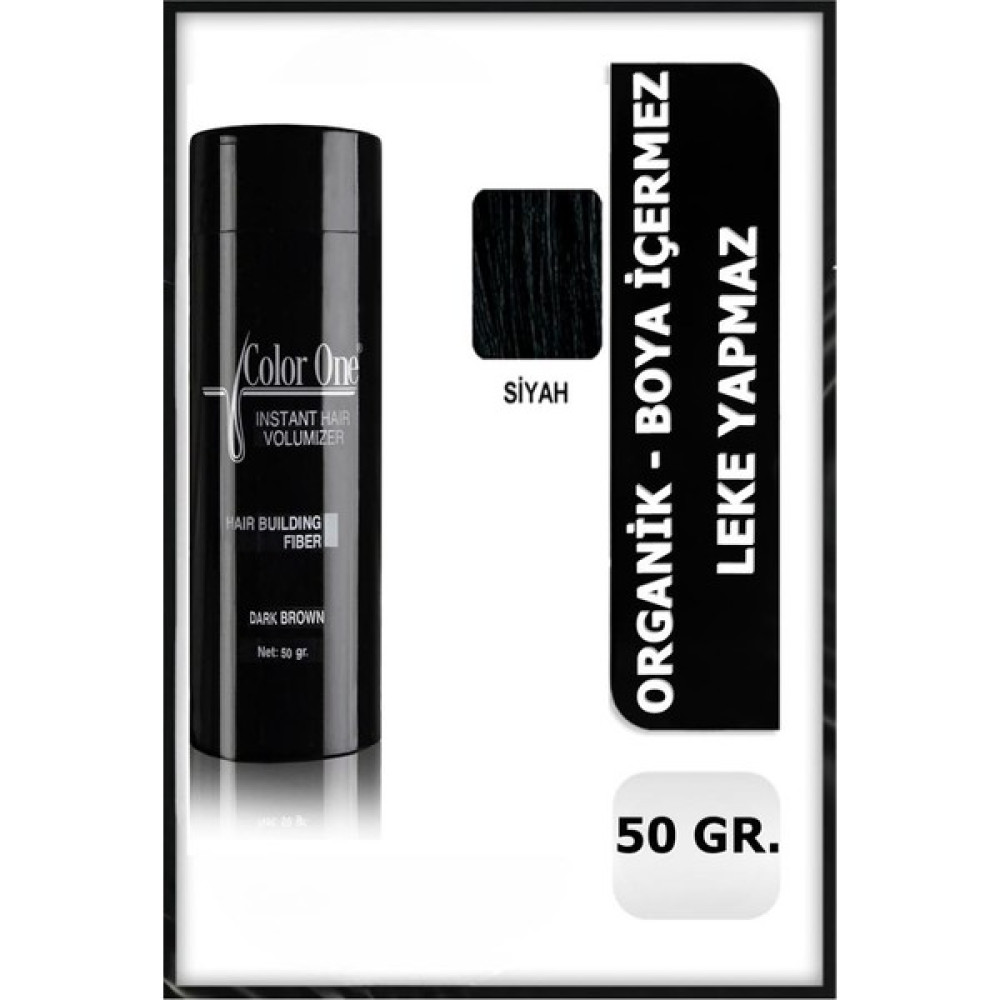 Color One Siyah Saç Tozu Topik 50 gr Saç Boyası Fiyatı