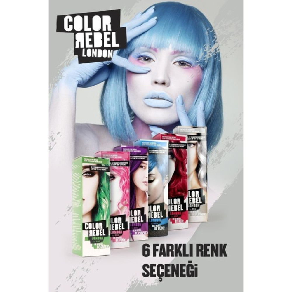 Color Rebel Parabensiz & Amonyaksız Mor Geçici Saç Boyası Saç Boyası Fiyatı