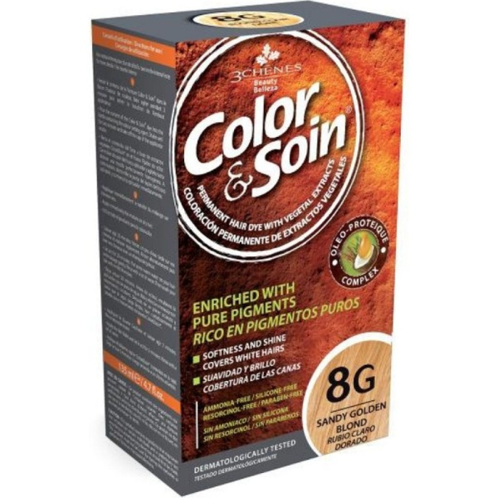 Color & Soin Organik 8g Light Golden Blond Saç Boyası (Csn101) Oto Boyaları Fiyatı