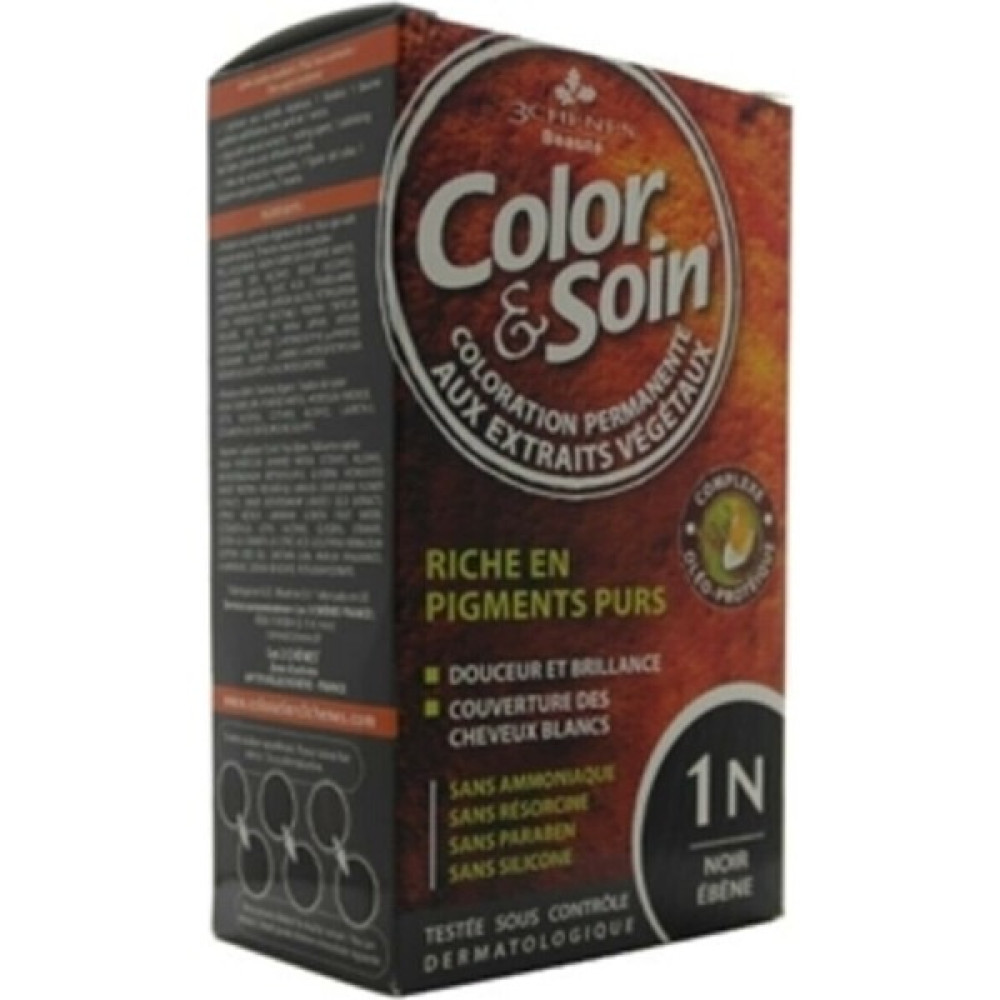 Color & Soin Tamamen Bitkisel Organik Saç Boyası 1n Siyah Güzellik Oto Boyaları Fiyatı