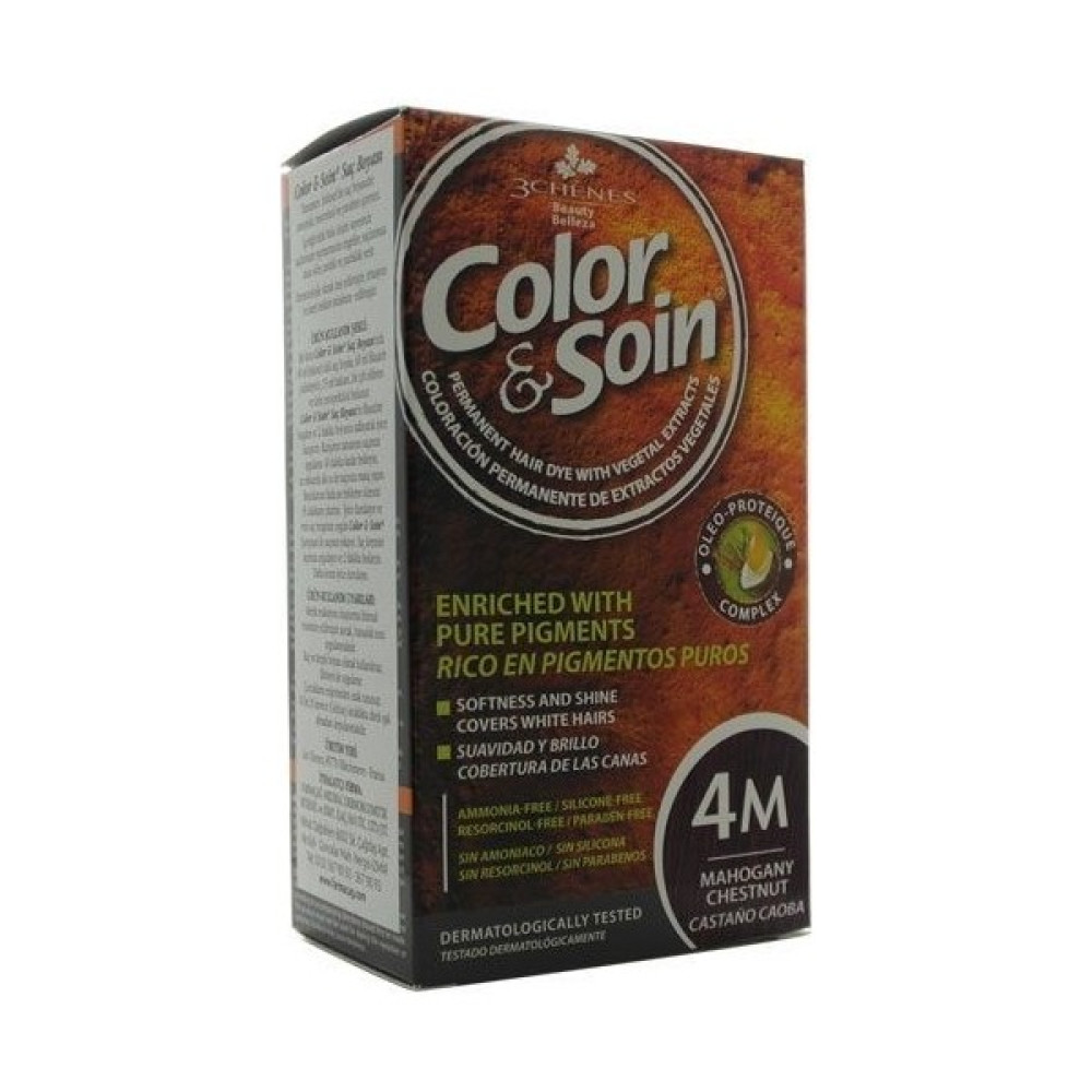 Color & Soin Tamamen Bitkisel Organik Saç Boyası 4m Maun Kestanesi Oto Boyaları Fiyatı