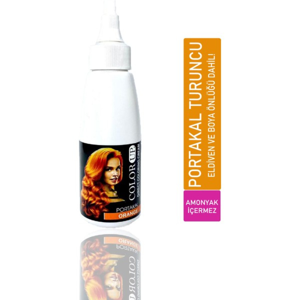 Color Up Yarı Kalıcı Saç Boyası Portakal Turuncu 120 ml DEPASET1088 Oto Boyaları Fiyatı