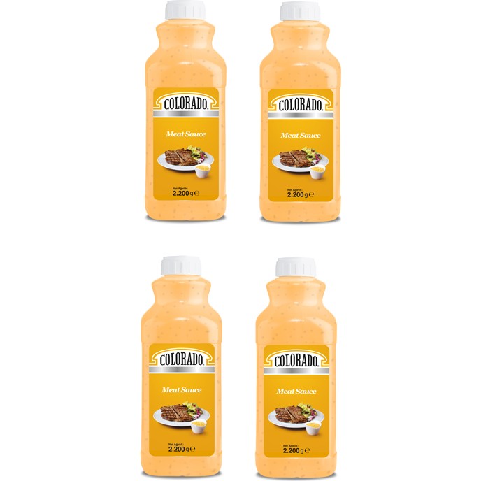 Colorado Burger Meat Sos 2200 gr x 4 - 8,8 kg Diğer Fiyatı