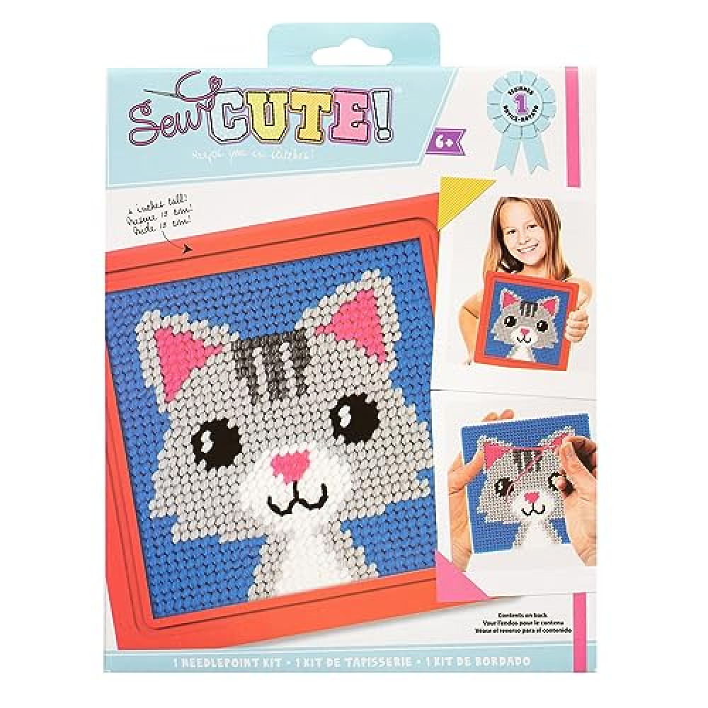 ColorBok 73430 Sew Cute Needlepoint Lola Cat