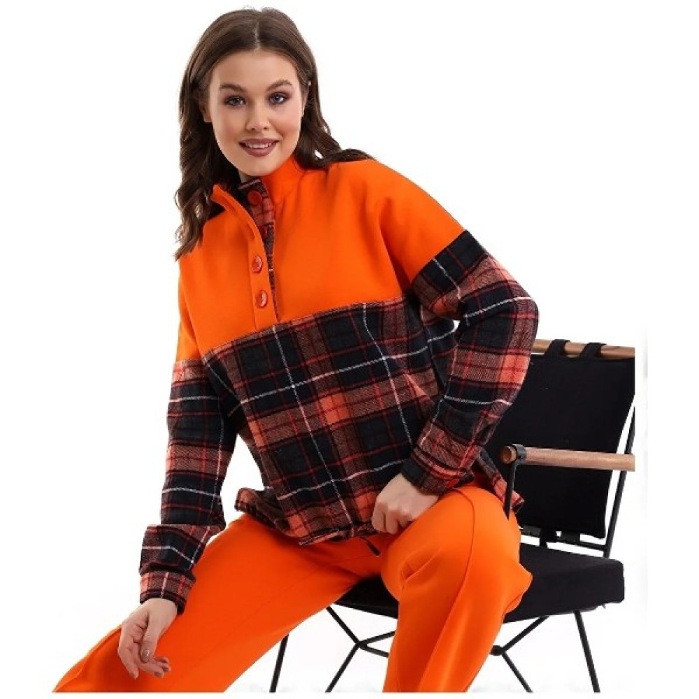Colords Kadın Oduncu Düğmeli Sweatshirt Bayan Sweatshirt Fiyatı