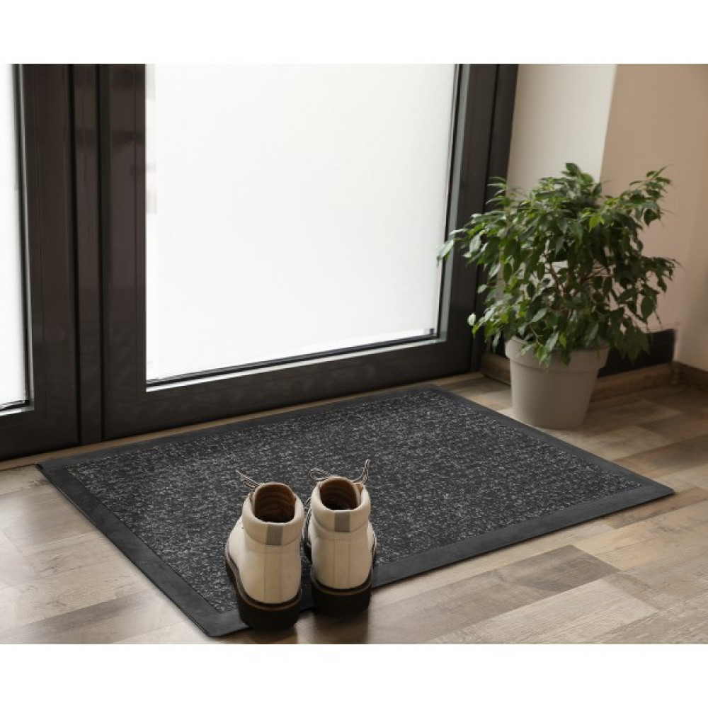 Colore Home Dekoratif Nem Alıcı Toz Alıcı Siyah Kapı Önü Paspası İç ve Dış Kapı Paspası - 45 x 70 cm Paspas Fiyatı