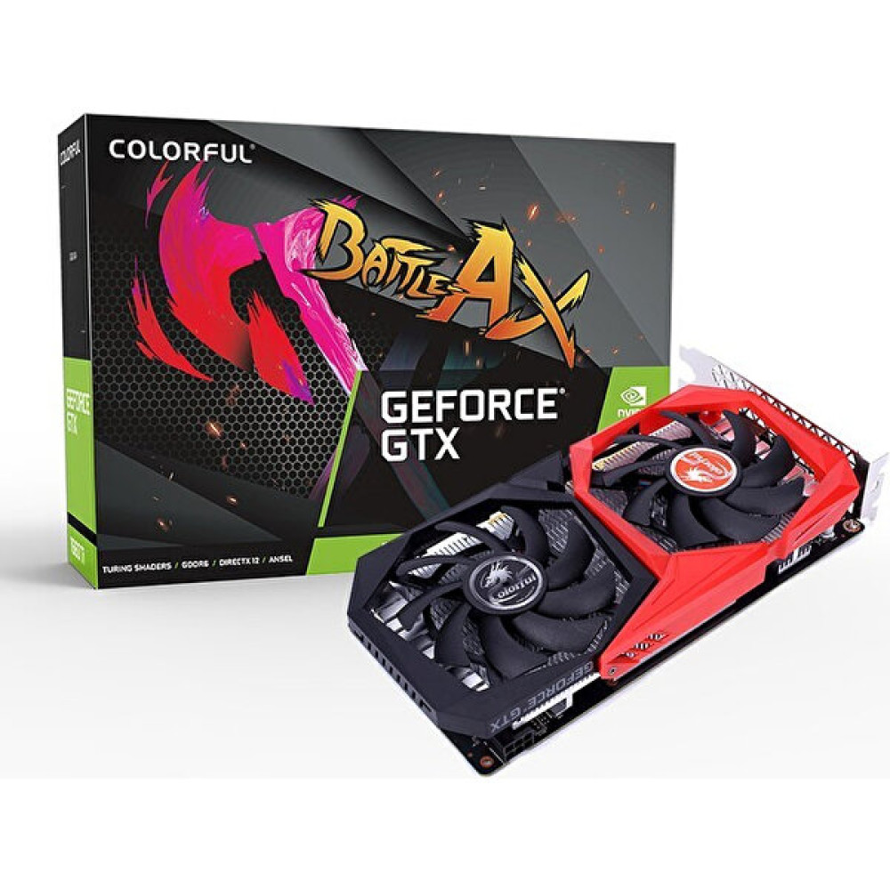 Colorful Nvidia GeForce GTX1650 GDDR6 128Bit 4GB Ekran Kartı CG20-16 Ekran Kartları Fiyatı