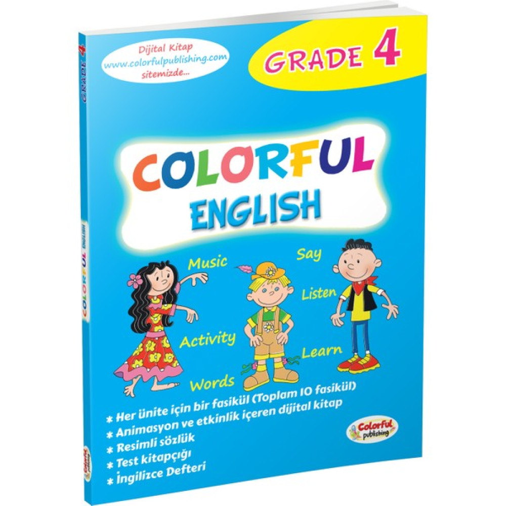 Colorful Publishing Colorful Englısh Grade 4 Kaynak Kitapları Fiyatı