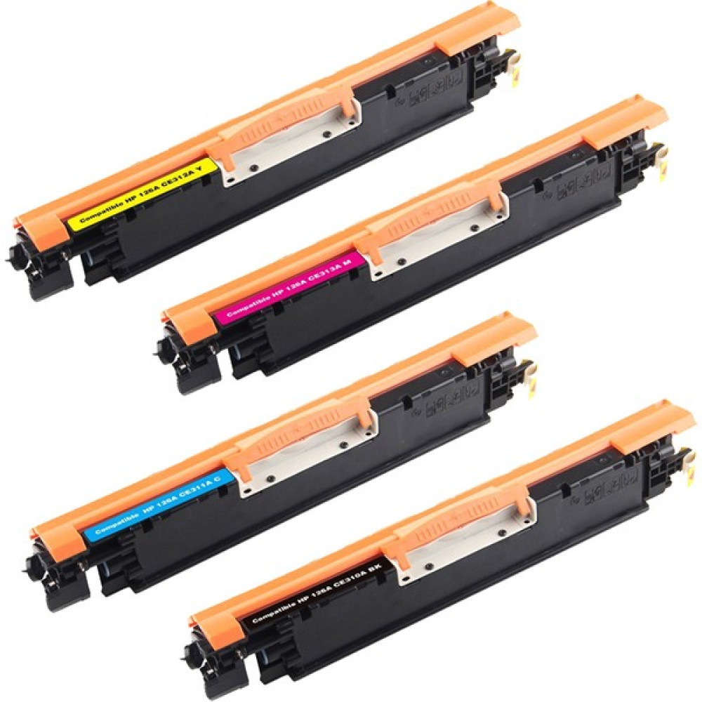 Colorful Toner Hp Color Laserjet CP1025 Uyumlu Muadil Toneri Set 4renk 126A - Renkli Tonerler Fiyatı