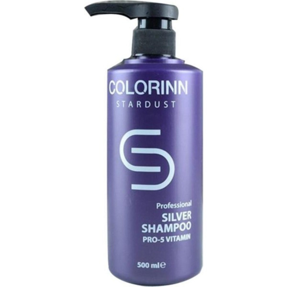 Colorinn Stardust Silver Mor Şampuan 500 ml Şampuan ve Saç Kremi Fiyatı