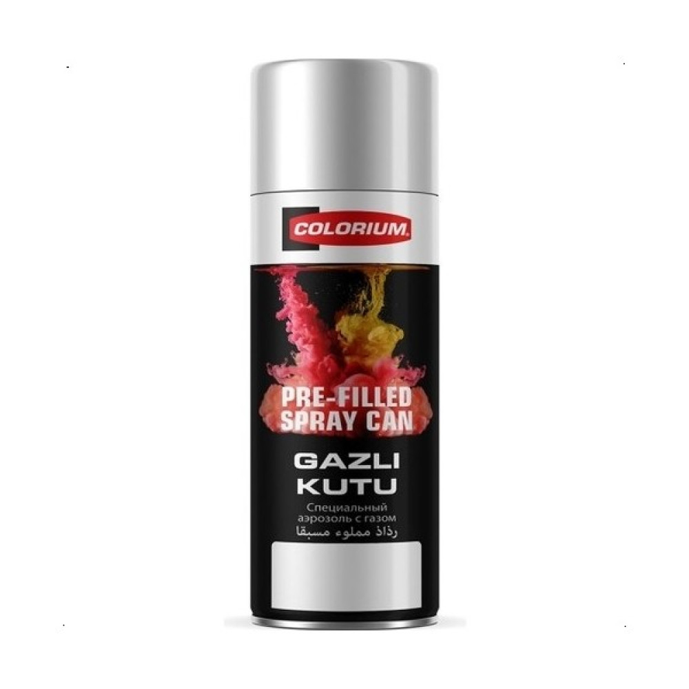 Colorium 213 Ral Renkleri 400 ml Özel Renklendirilmiş Selülozik Parlak Sprey Boya - Ral 7021 Siyah Gri Boya Malzemeleri Fiyatı